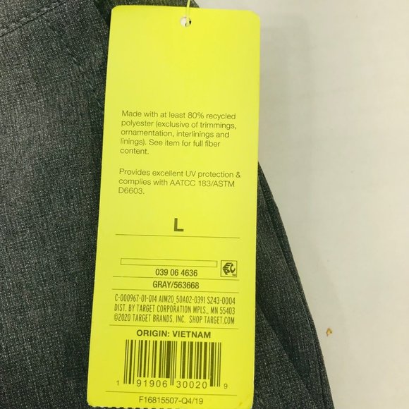 All In Motion Boys Size Large Adjustable Waist Moisture Wicking Golf Short New - Picture 3 of 14